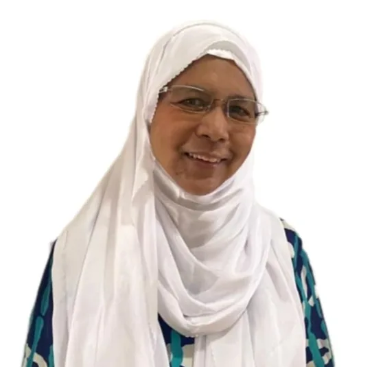 Zubaidah, English teacher