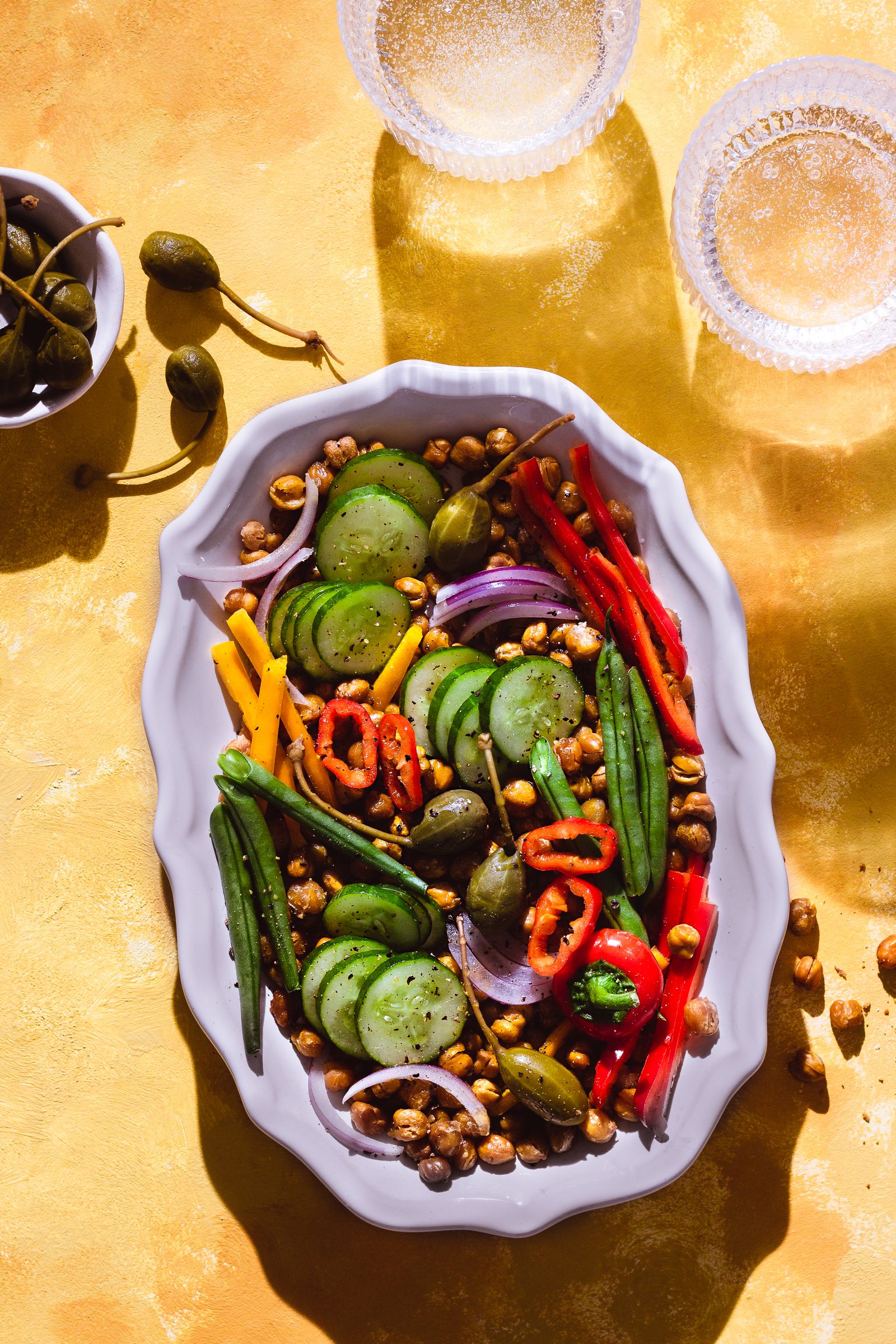 A three-course French school lunch