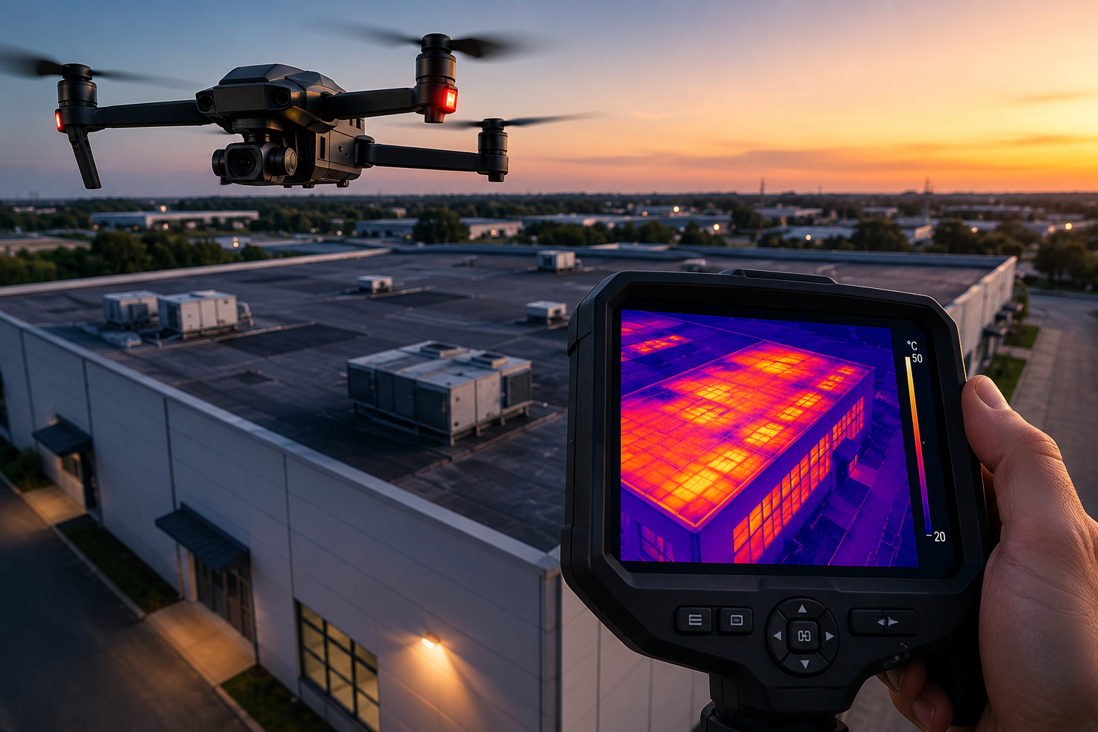 Drone Thermal Inspection