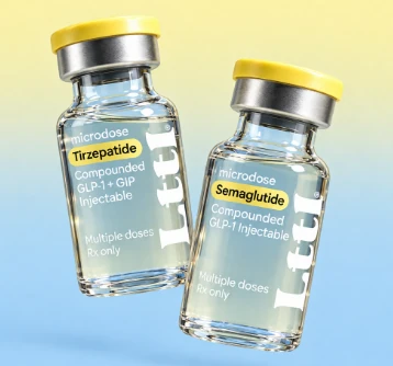 Microdose semaglutide and tirzepatide vials