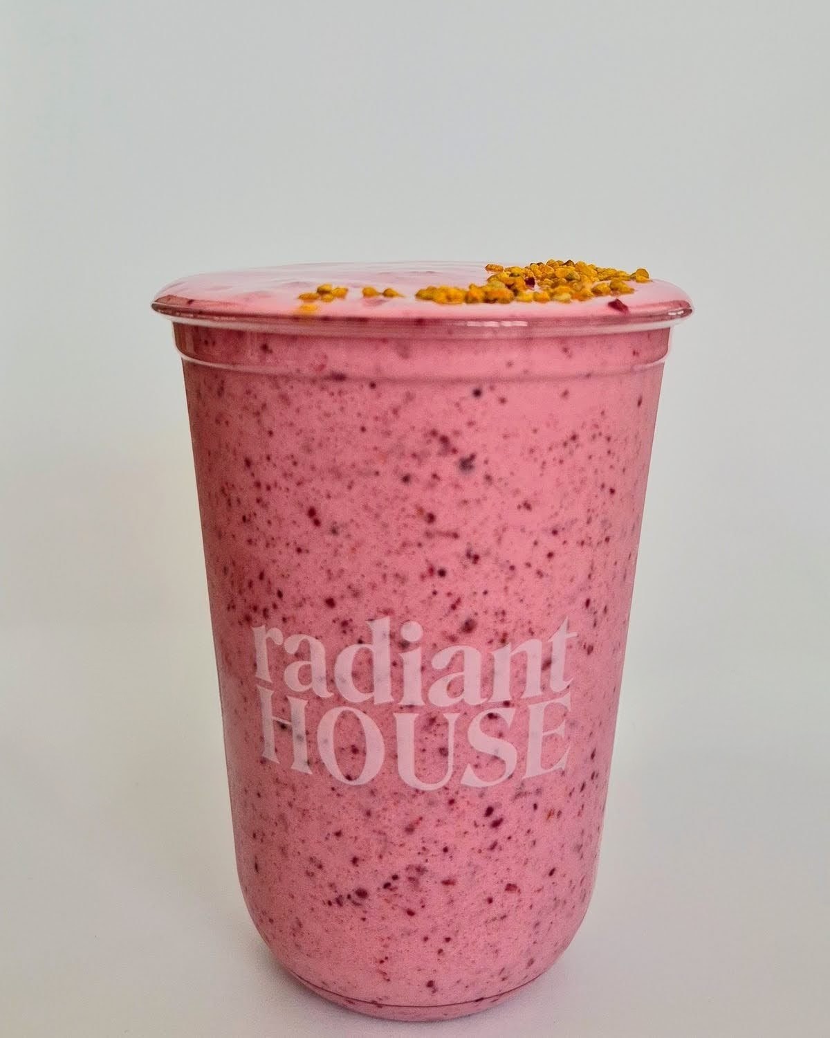 Radiant House Days of Gold Smoothie on white background