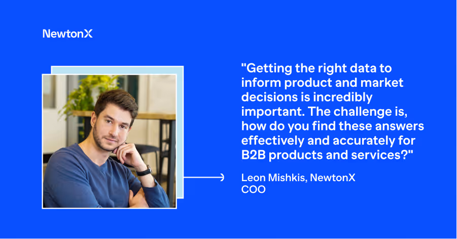 Leon Mishkis, COO, NewtonX