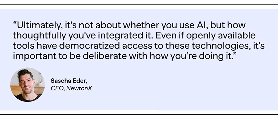 Sascha Eder, NewtonX