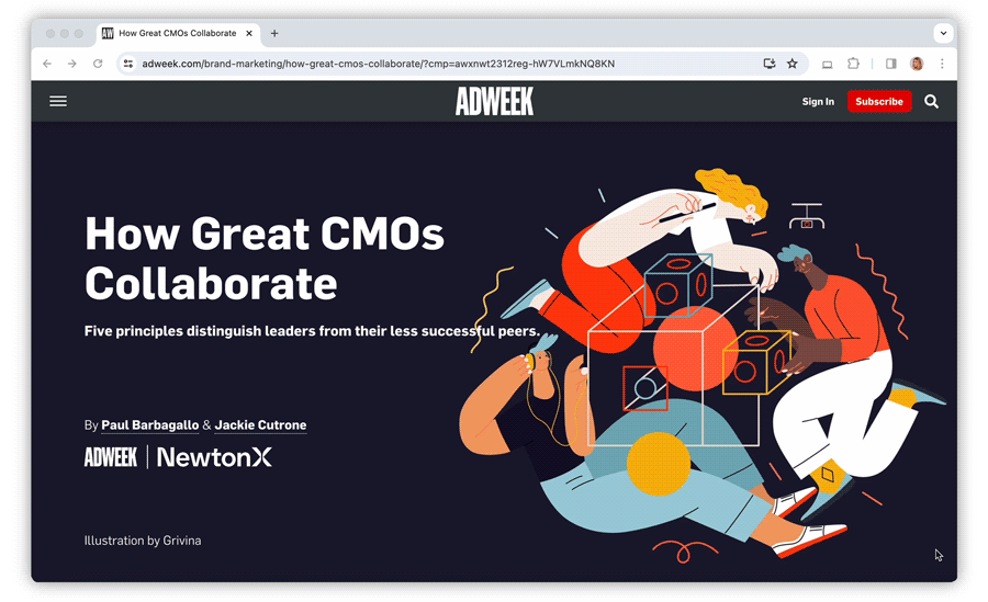 Adweek CMO Collaboration
