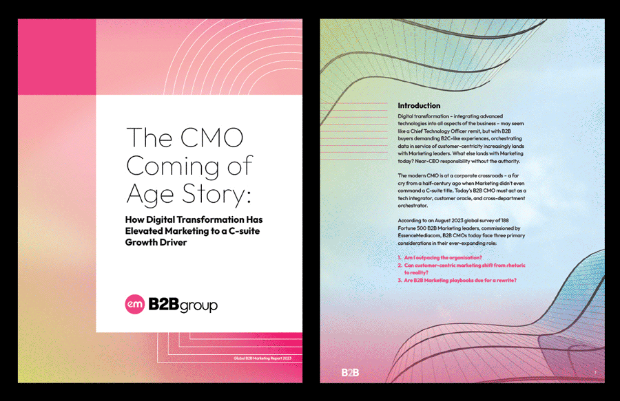 EssenceMediacom CMO report