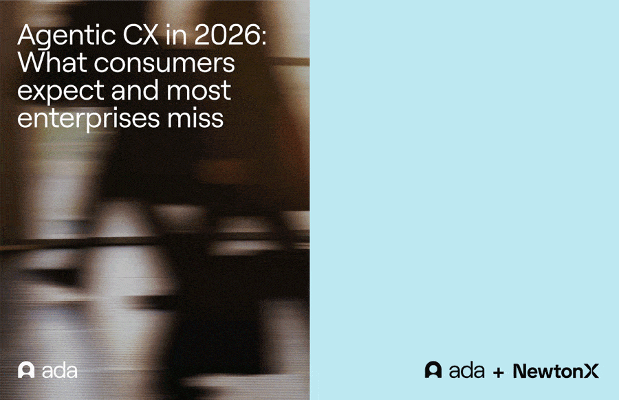 Ada set out to reframe the conversation around AI in customer service. The data made their case impossible to argue with.