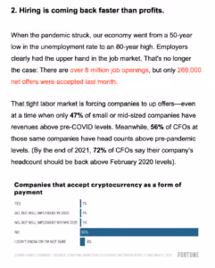 Fortune CFO Study