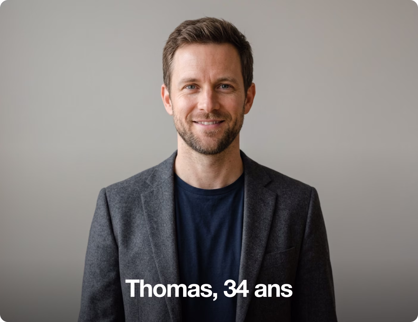 Portrait de Thomas, 34 ans, professionnel de santé épanoui après sa formation à distance.