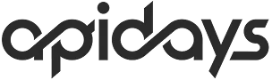 Apidays logo in stylized lowercase black letters.