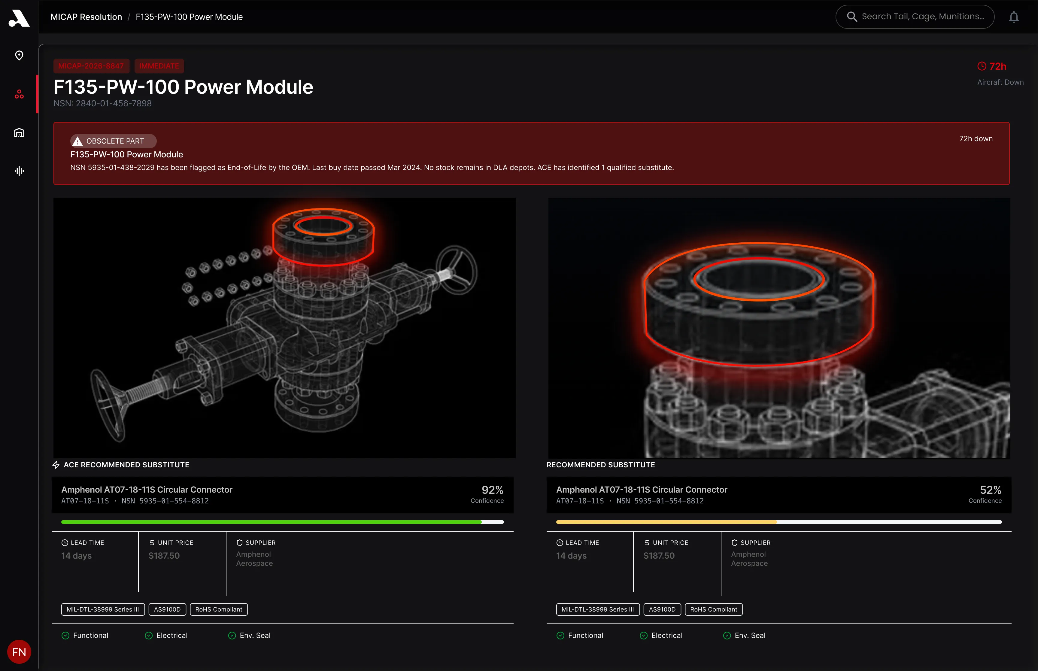 Air Enterprise Readiness platform - Industrial Network Resilience & Performance Management screenshot