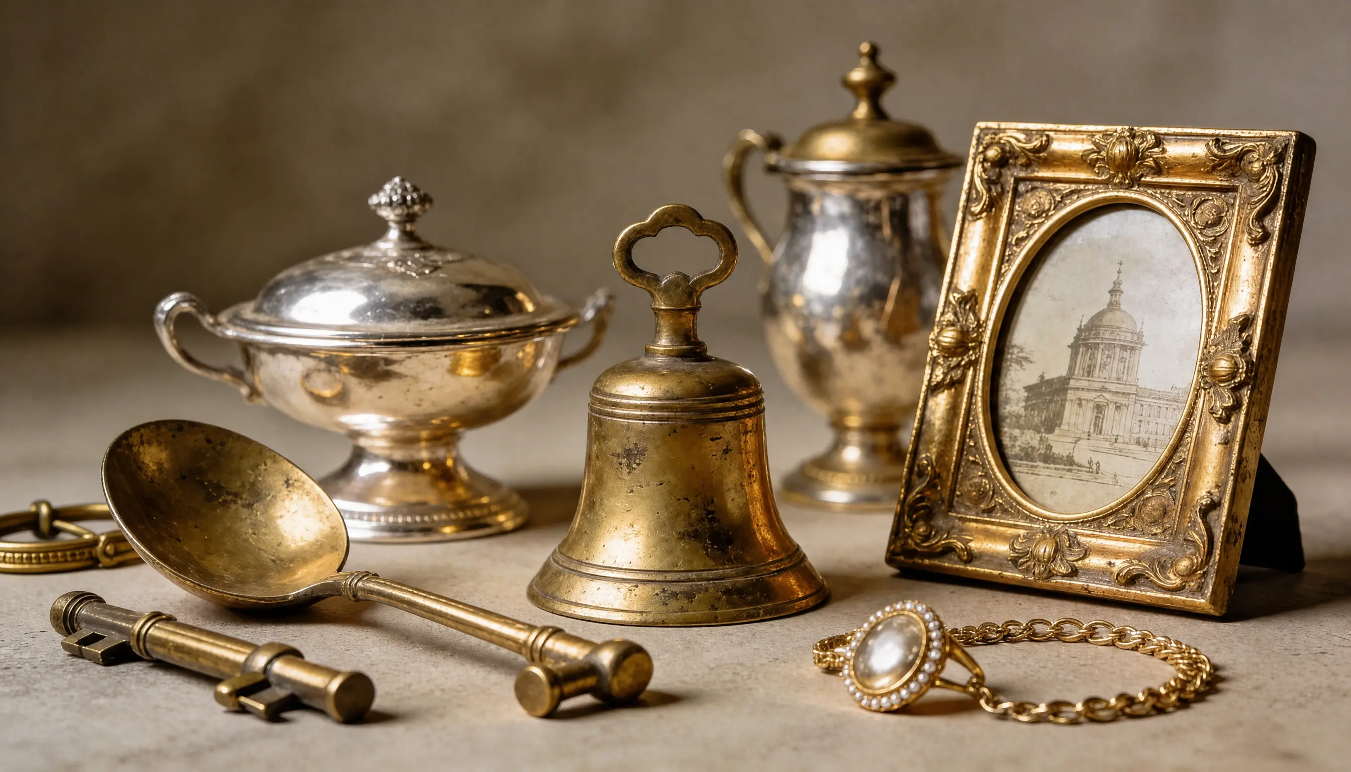 hero image of gold plating services in Godalming showcasing high-quality metal finishing and polished components in a professional workshop setting