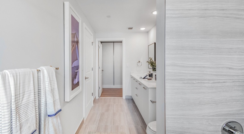 bright white Bathroom