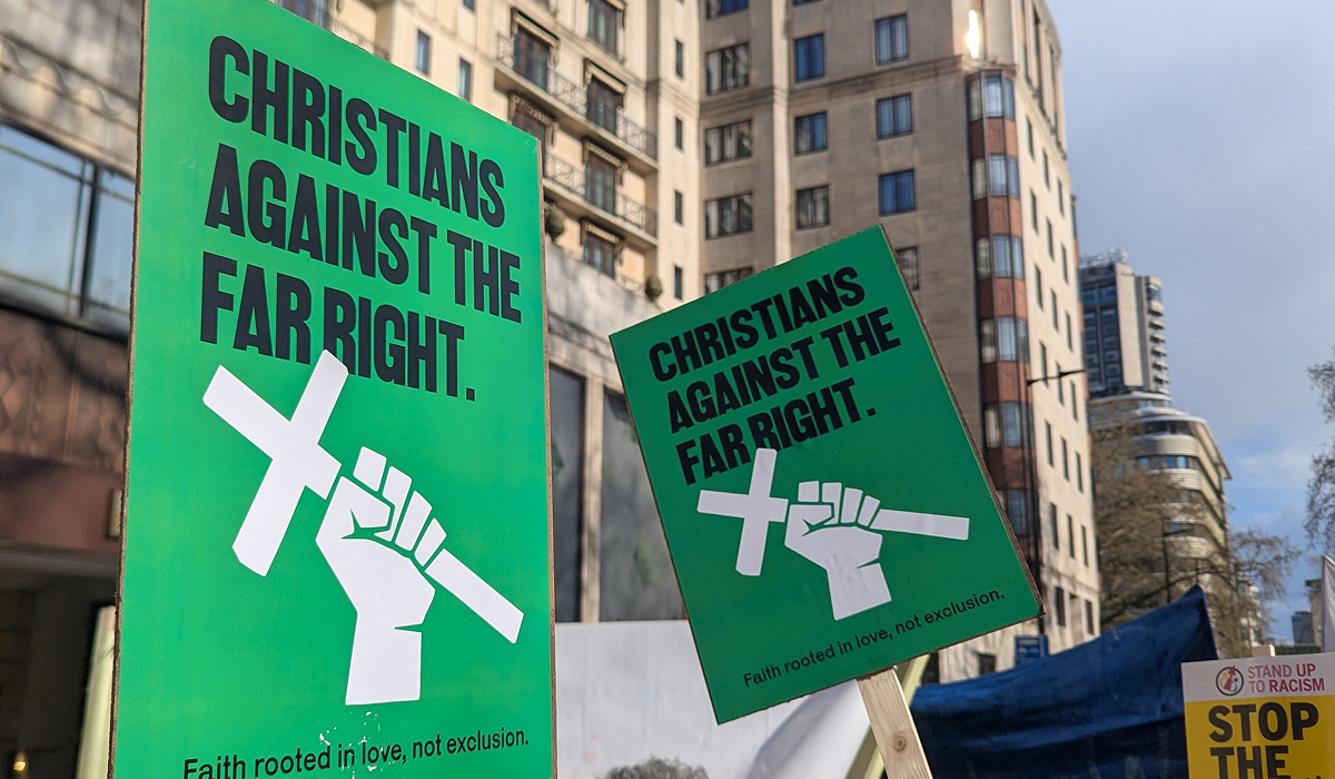 branding agency for social movements - example, Christians Against the Far Right