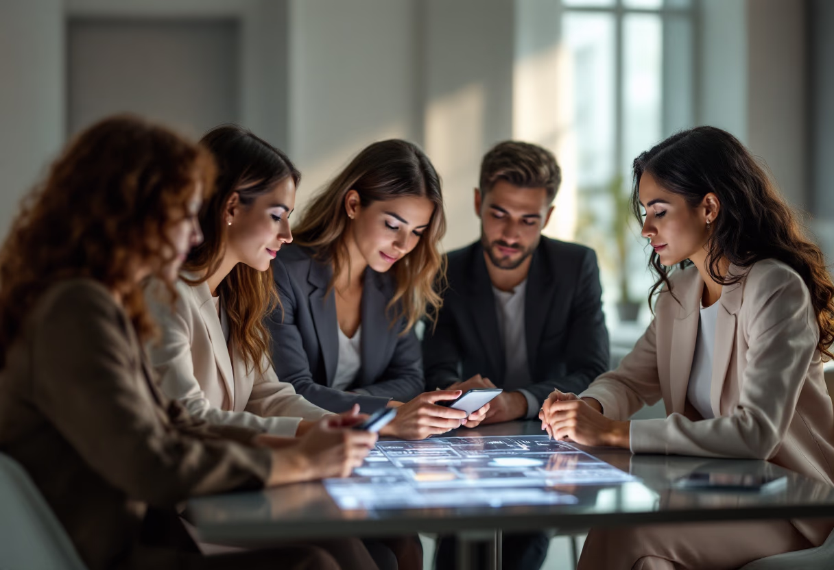 image of networking event (for a hr tech)
