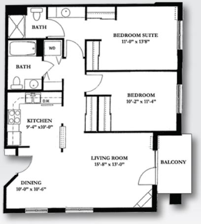 Two bedroom