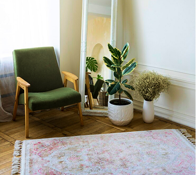 Fresh and inviting indoor space