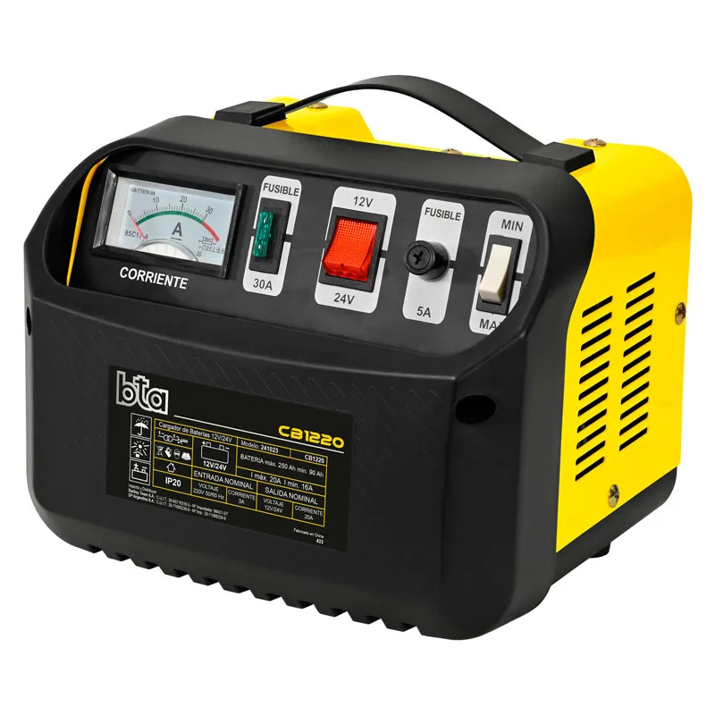Cargador De Baterías 12V/24V - 241023 |  BTA Tools
