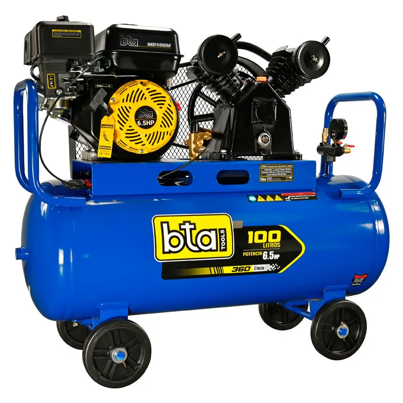 Compresor De Aire - Motor A Explosión 100 Litros - 6.5 Hp - 275033.3 |  BTA Tools