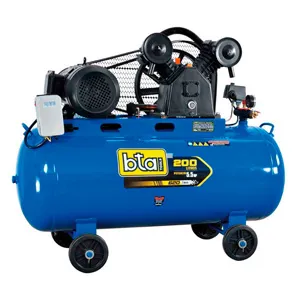 Compresor De Aire Trifásico 200 Litros - 5.5 Hp