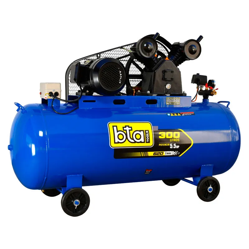 Compresor De Aire Trifásico 300 Litros - 5.5 Hp - 274222.6 |  BTA Tools