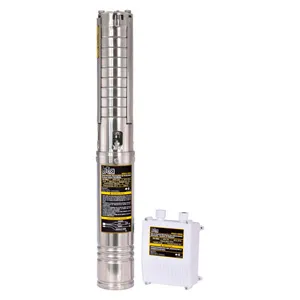Electrobomba Sumergible De Profundidad 1100 W - Turbinas de Acero Inoxidable
