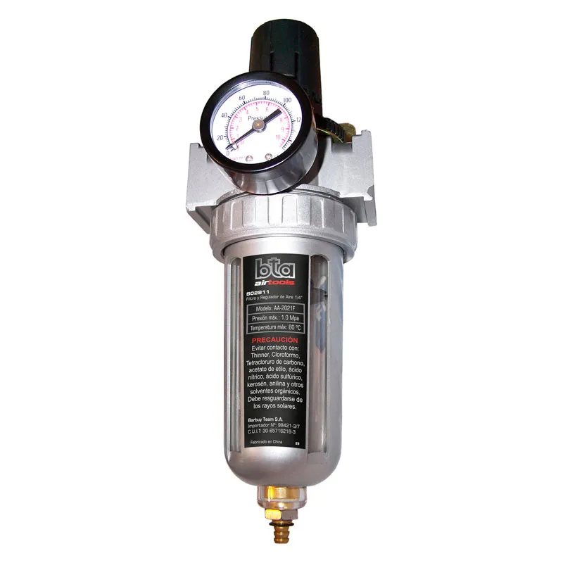 Filtro Y Regulador De Aire 1/4" - 802811 |  BTA Tools