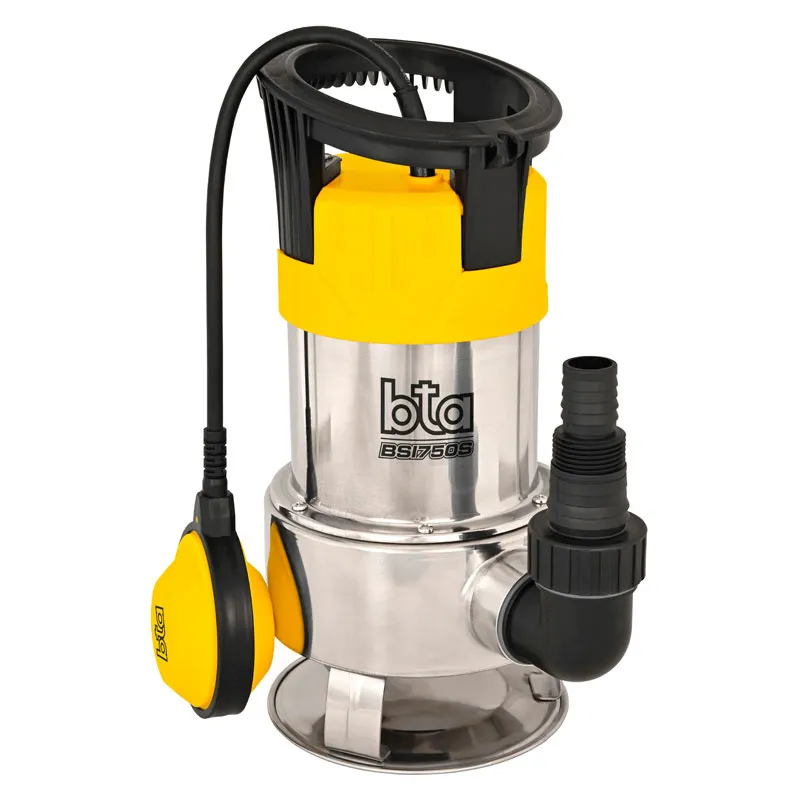 Bomba Sumergible Agua Sucia 240 L/Min - 750 W - Acero Inoxidable - 195090.1 |  BTA Tools