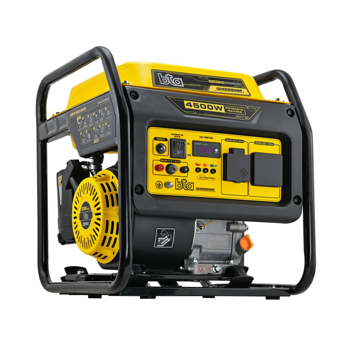 Grupo Generador Inverter - 4500 W - 521320 | BTA Tools