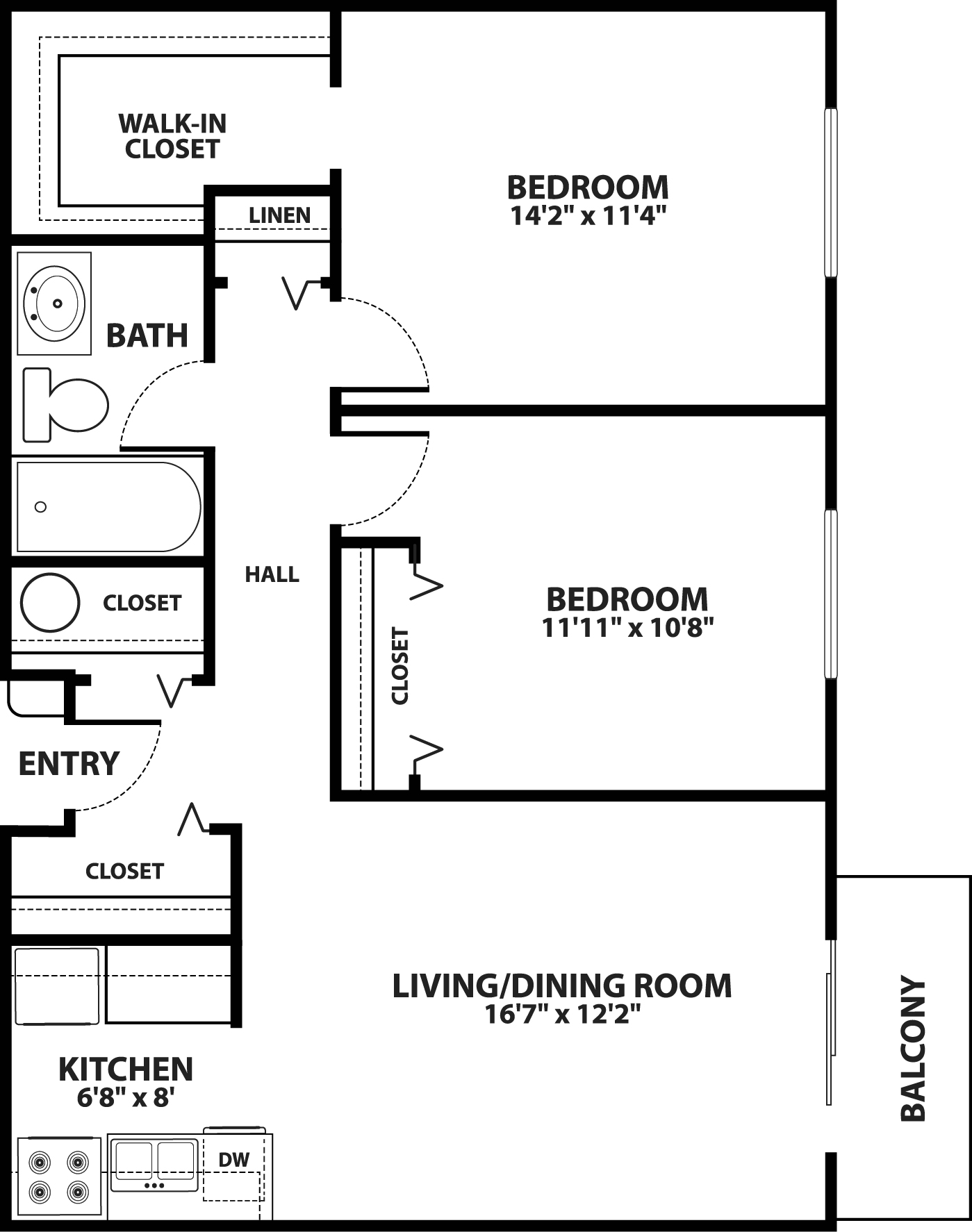 Two bedroom