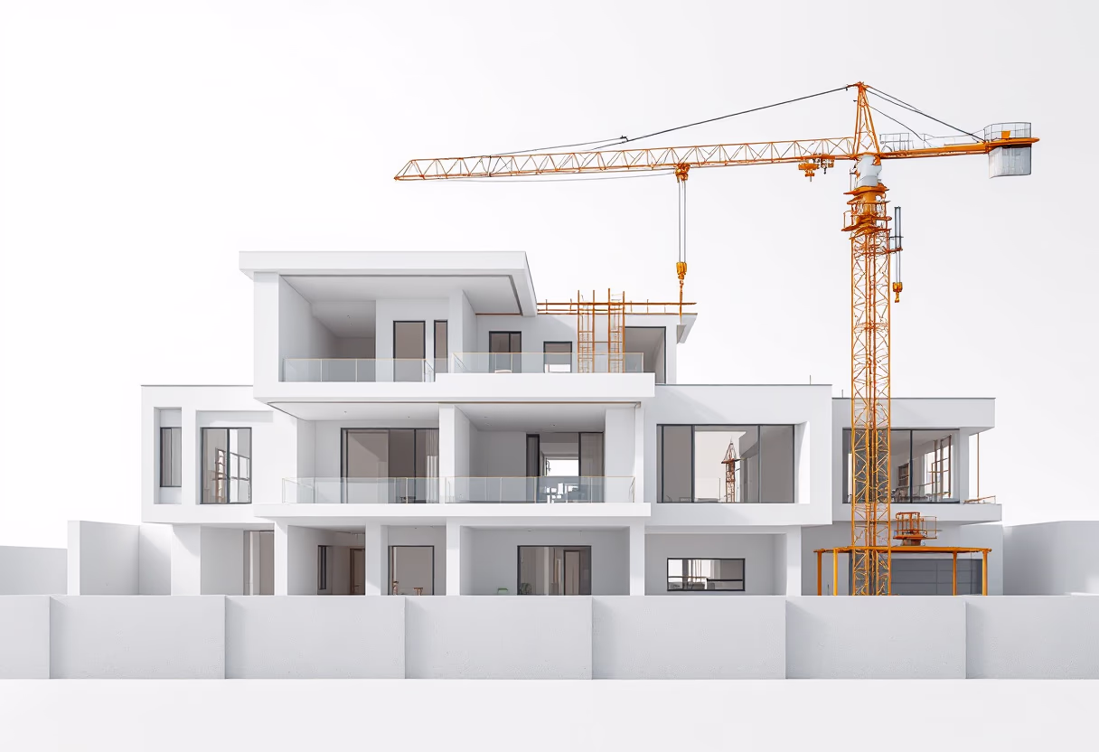 image of residential construction project