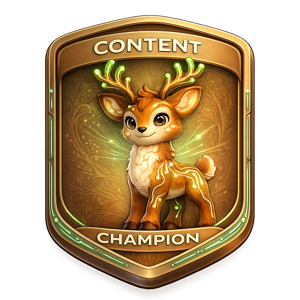 Content Champion badge