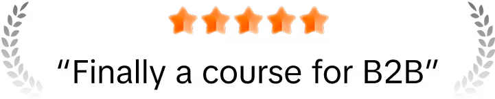 Five orange stars above the text '5 Star Food Delivered', flanked by gray laurel branches on each side.