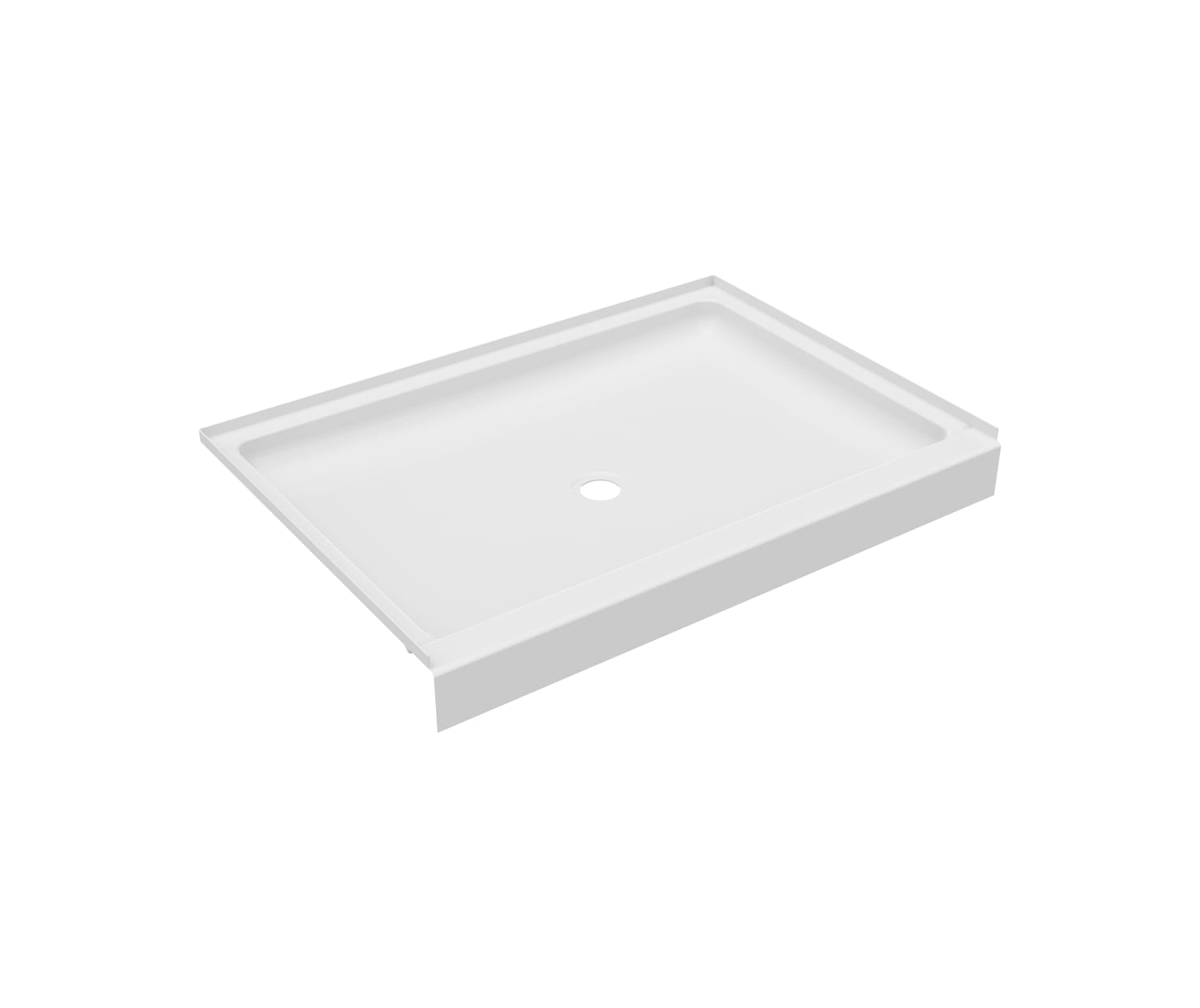 FF03448MD 34 x 48 Veritek™ Alcove Shower Pan with Center Drain in White