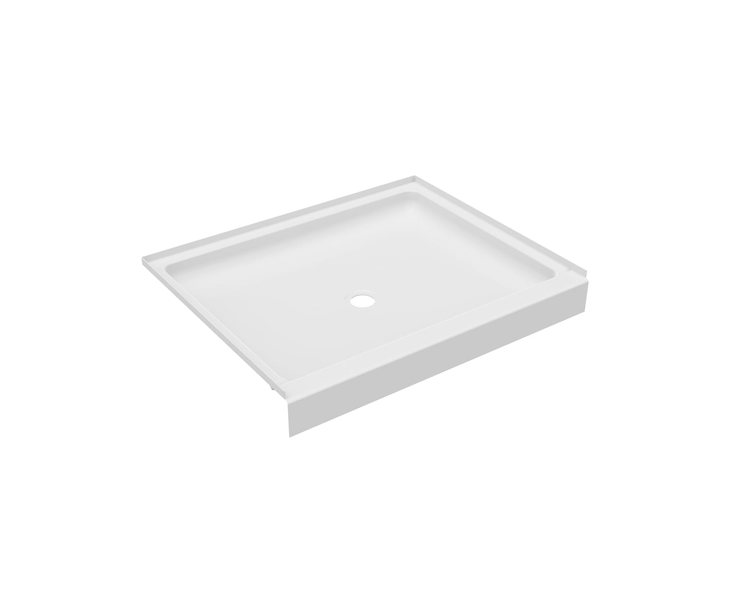 FF03442MD 34 x 42 Veritek™ Alcove Shower Pan with Center Drain in White