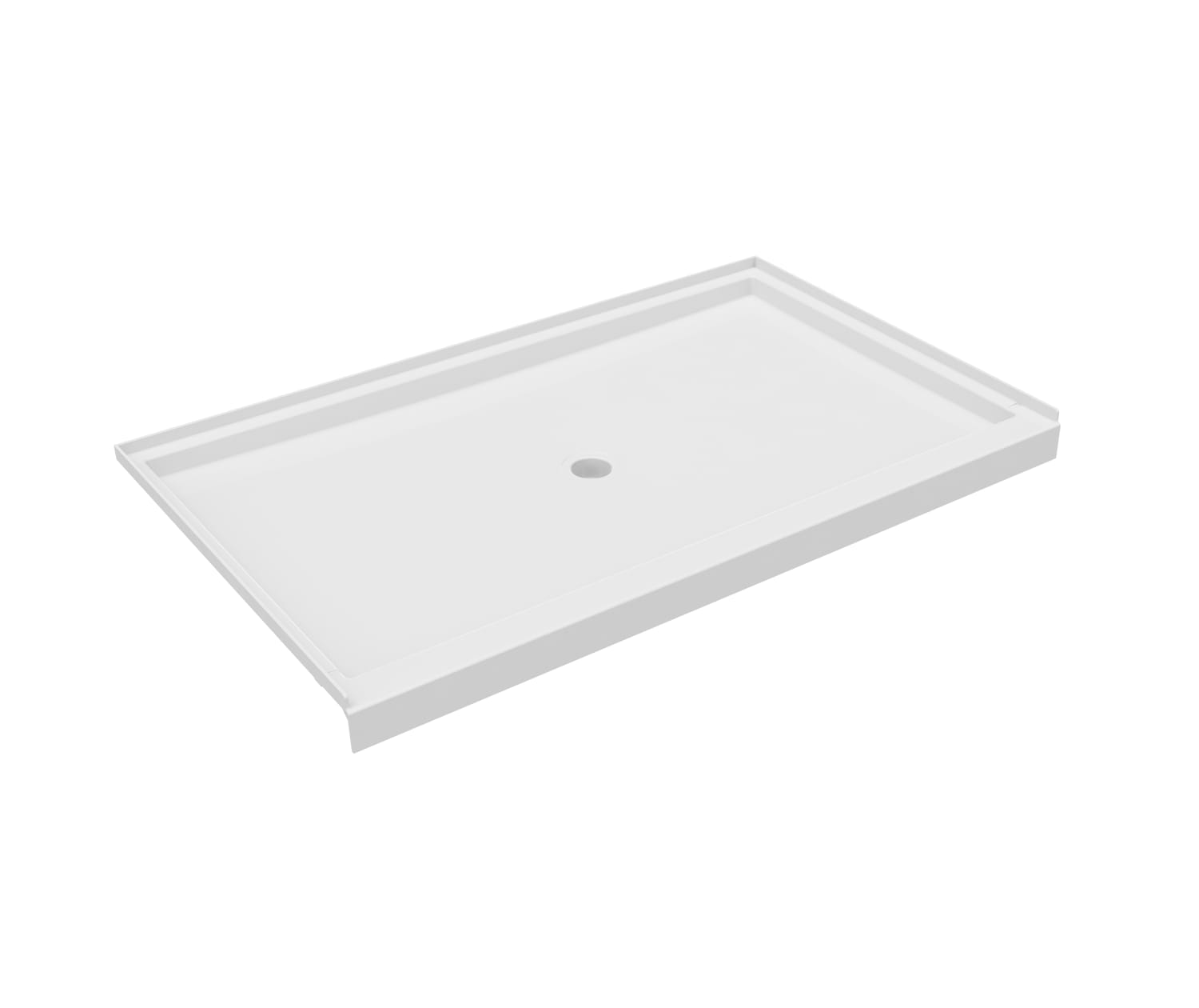 FF03660MD 36 x 60 Veritek™ Alcove Shower Pan with Center Drain in White