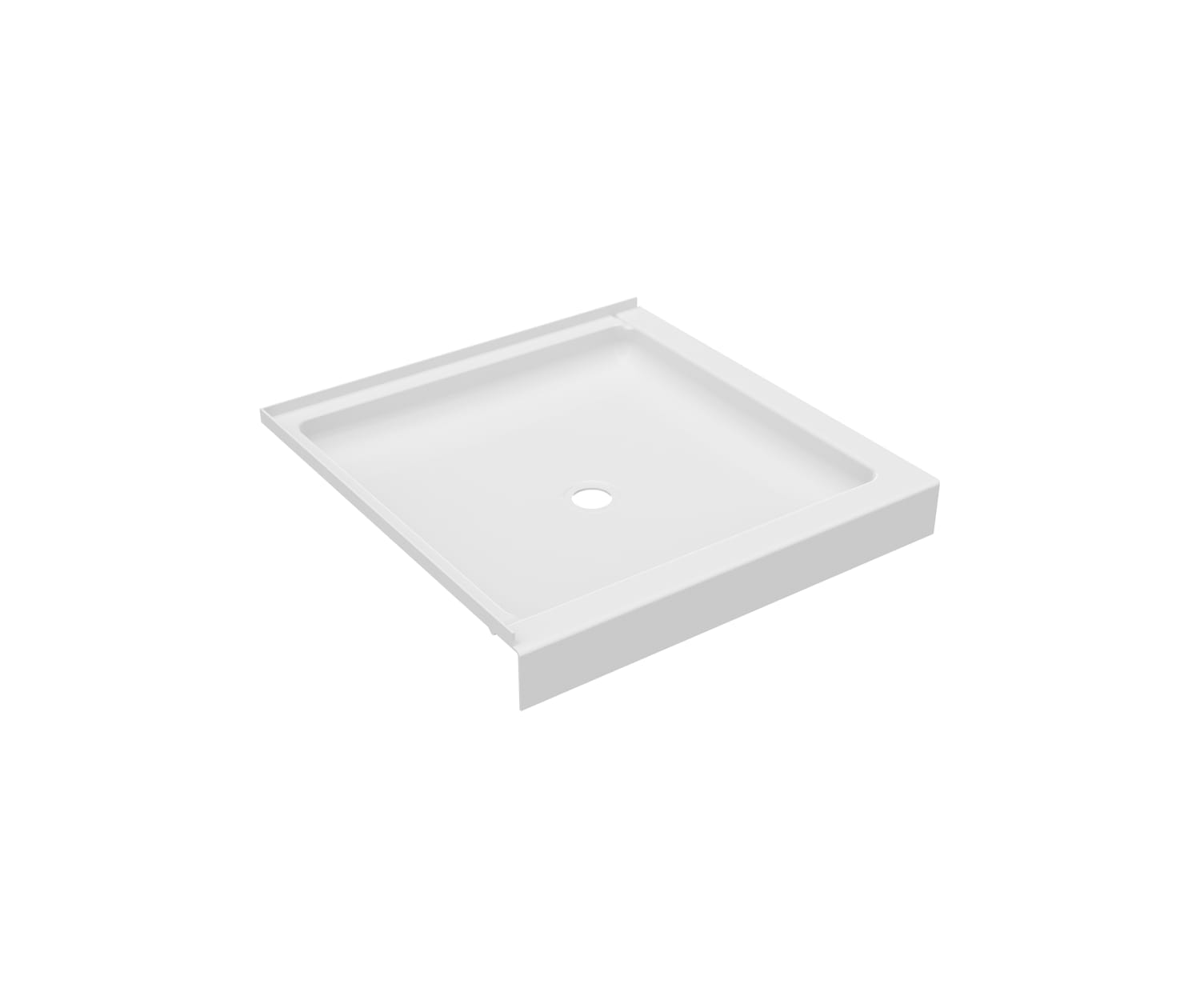 FD03636MD 36 x 36 Veritek™ Alcove Shower Pan with Center Drain in White