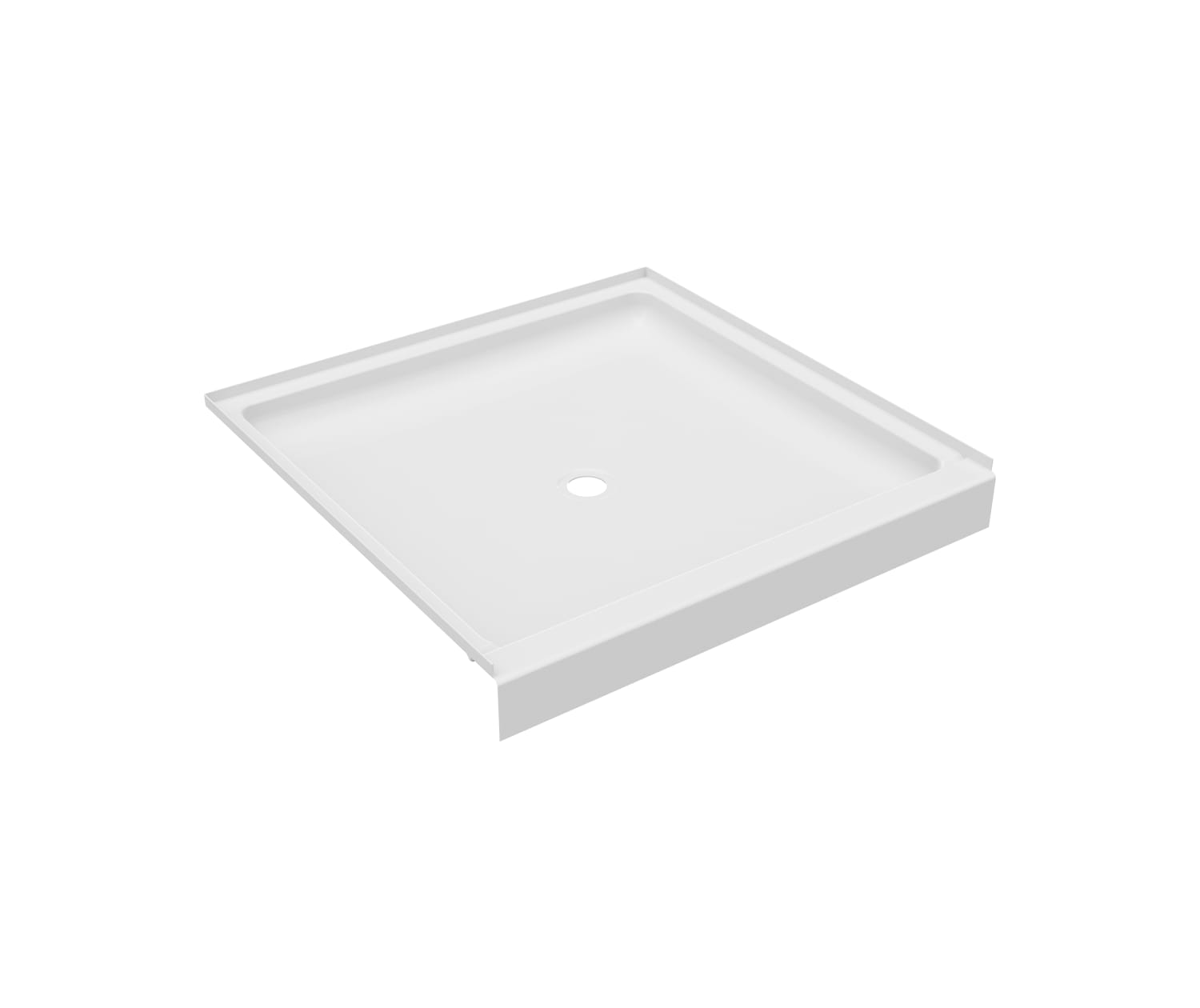 FF04242MD 42 x 42 Veritek™ Alcove Shower Pan with Center Drain in White