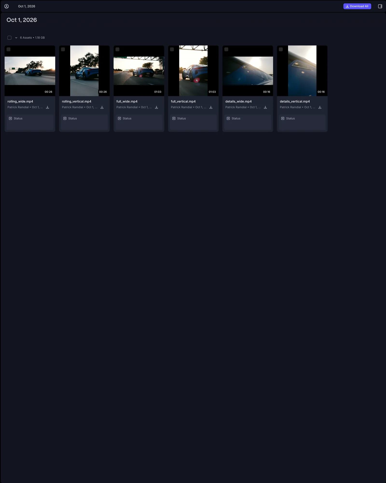 Competitor view