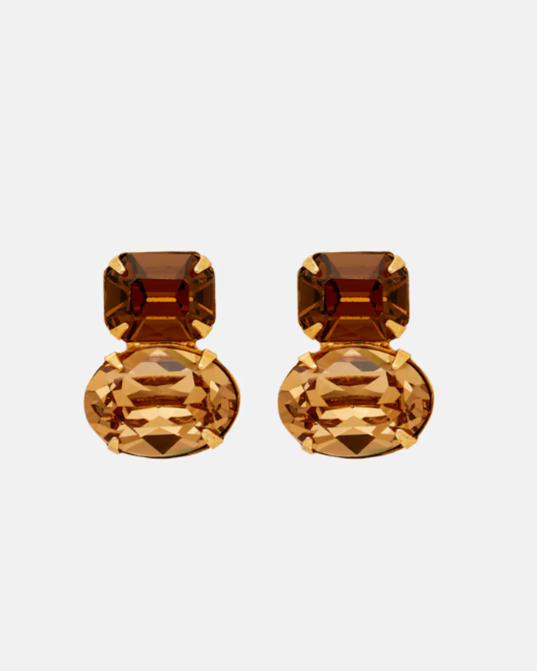 Maureen crystal-embellished earrings