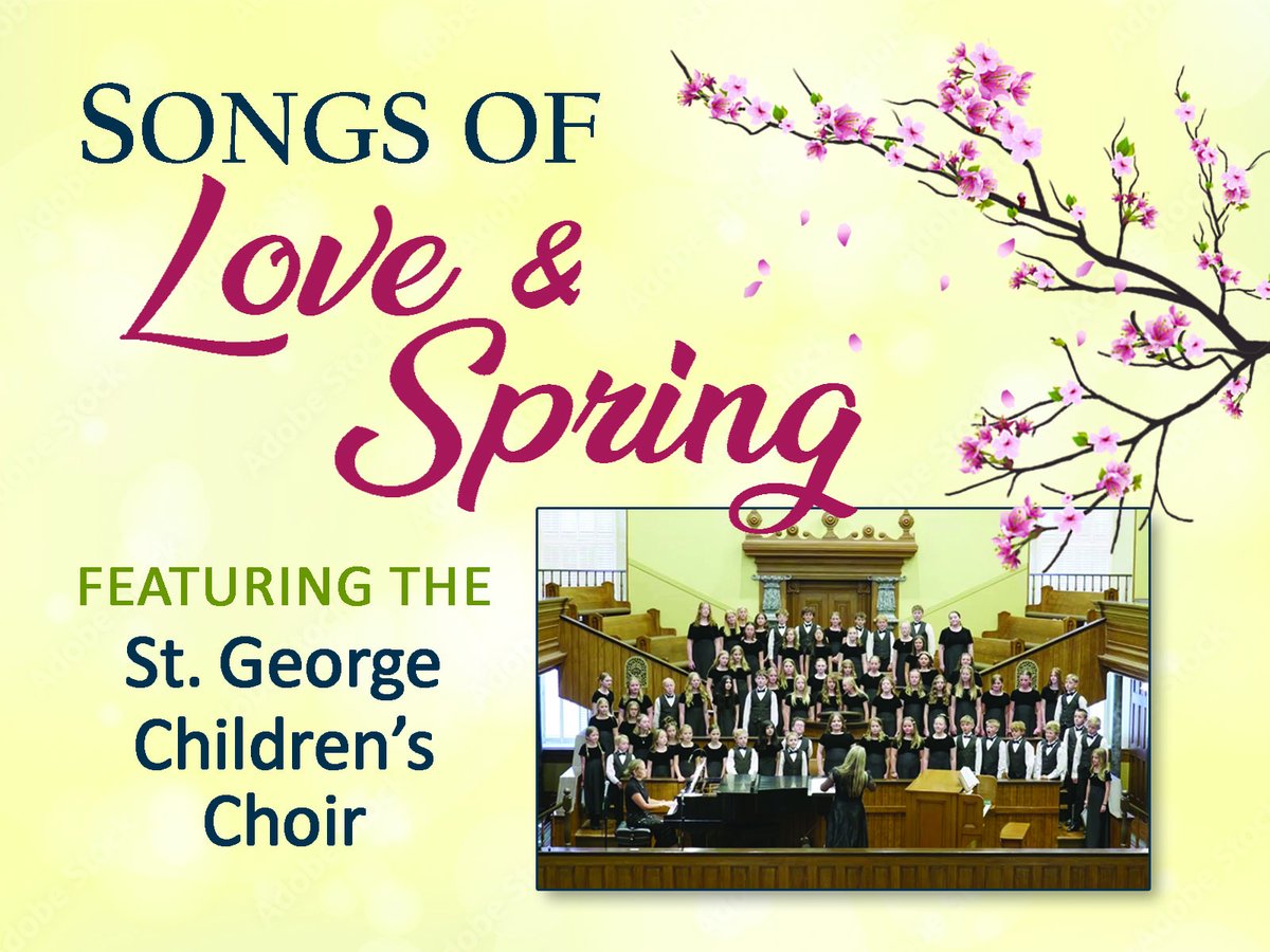 Spring Concert — Song of Love and Spring, featuring the St. George Children's Choir