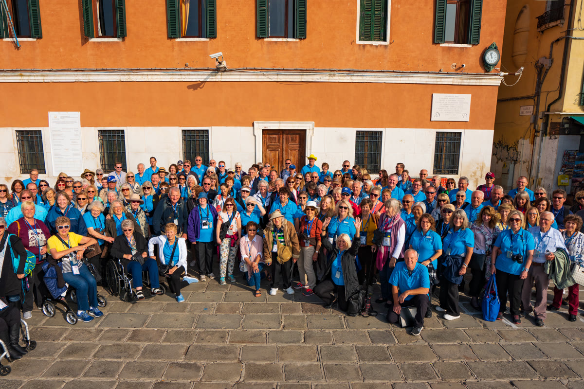The Southern Utah Heritage Choir on tour in Italy in 2018.