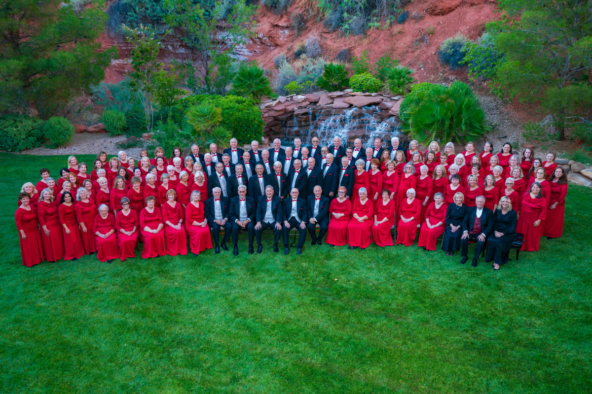 The Southern Utah Heritage Choir during its 30th anniversary season in 2023.