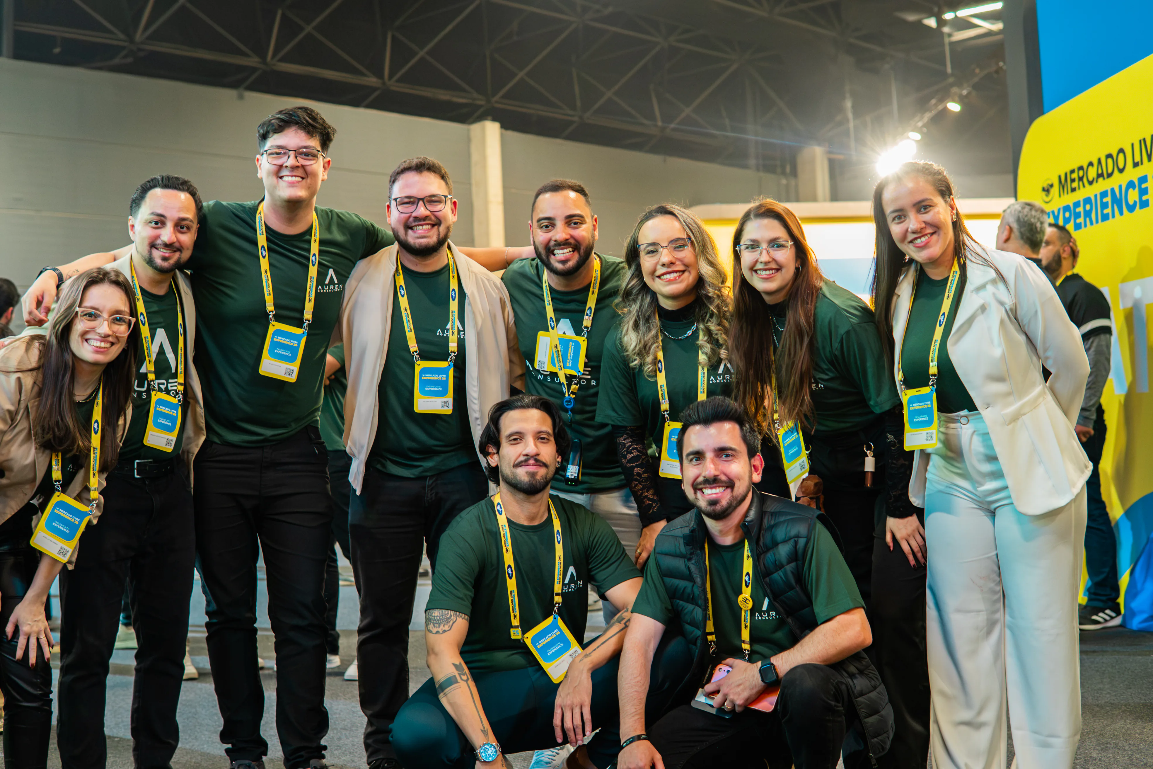 Equipe Auren no Mercado Livre Experience