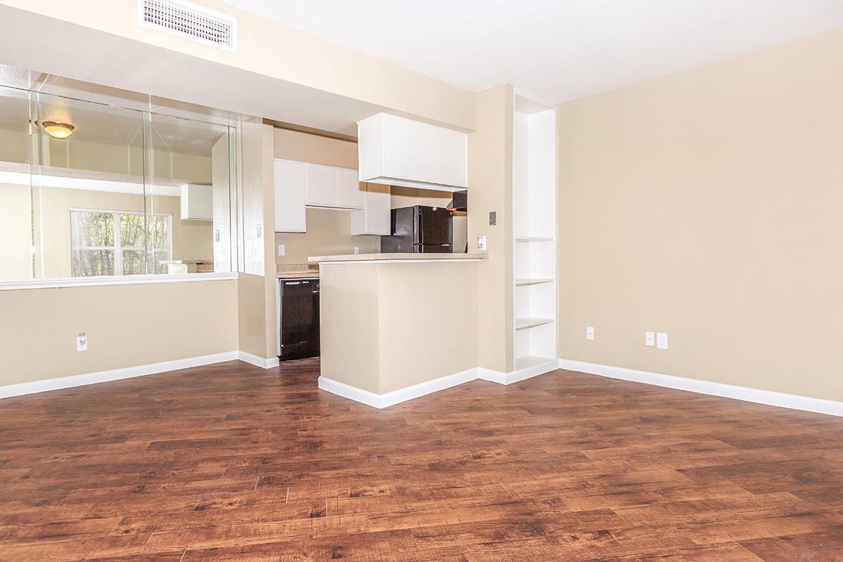 Kitchen and living room