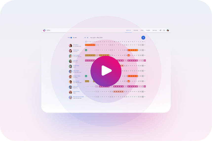 Watch how Timetastic works in just 10 minutes