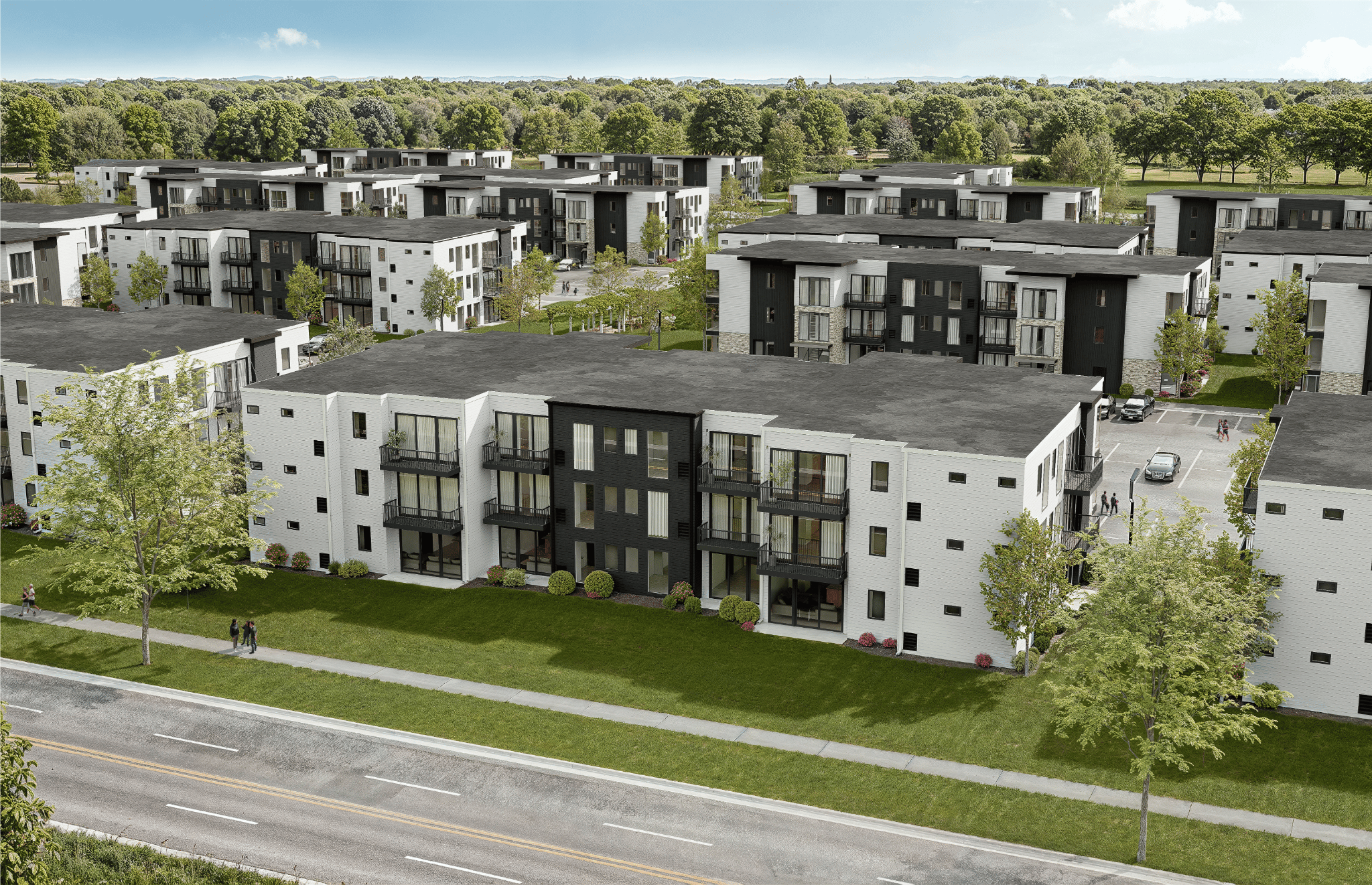 Apartment interior at Foss Fields Ascent in Sioux Falls, SD
