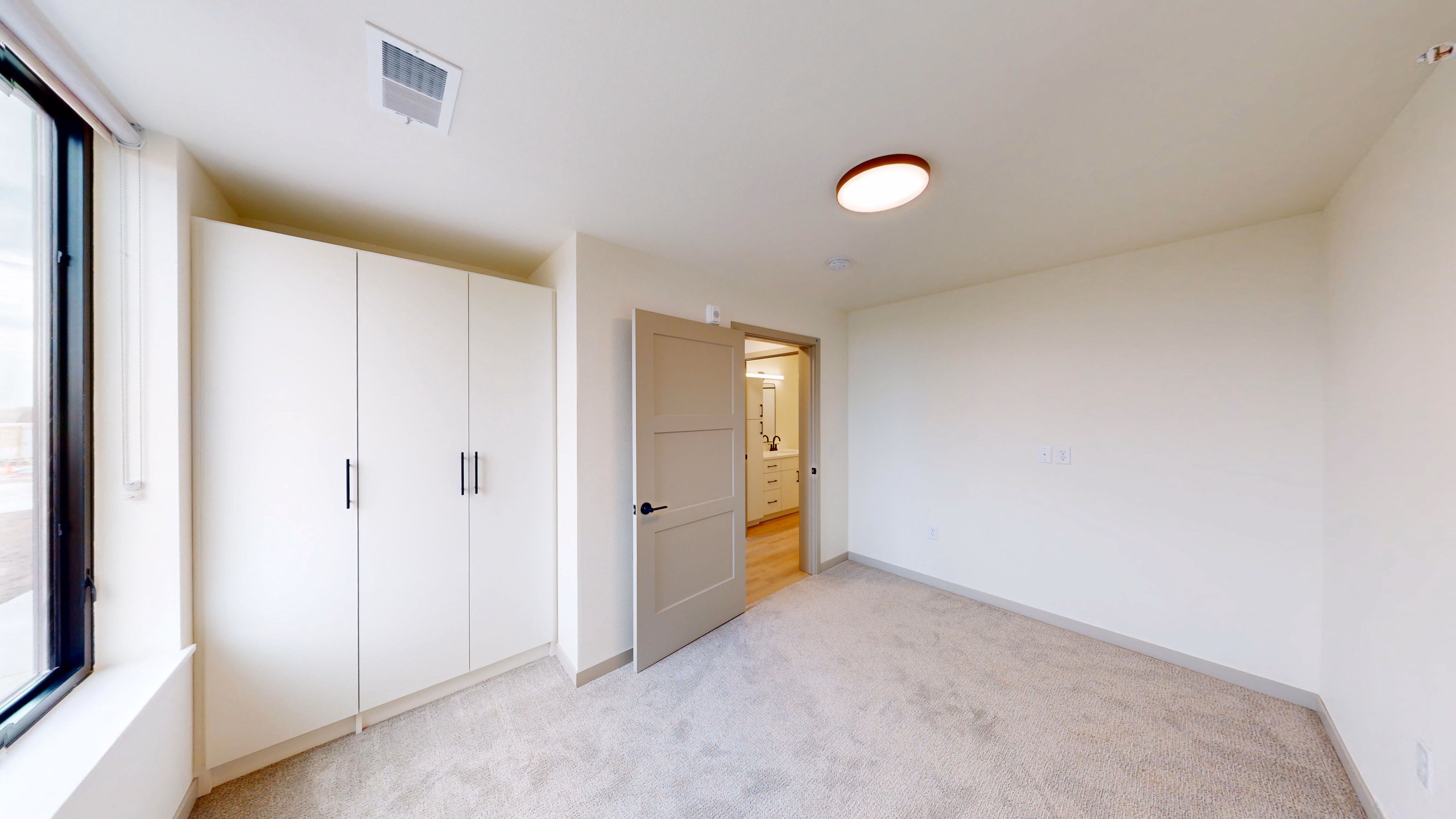 Bedroom in a brand-new apartment at Foss Fields Ascent