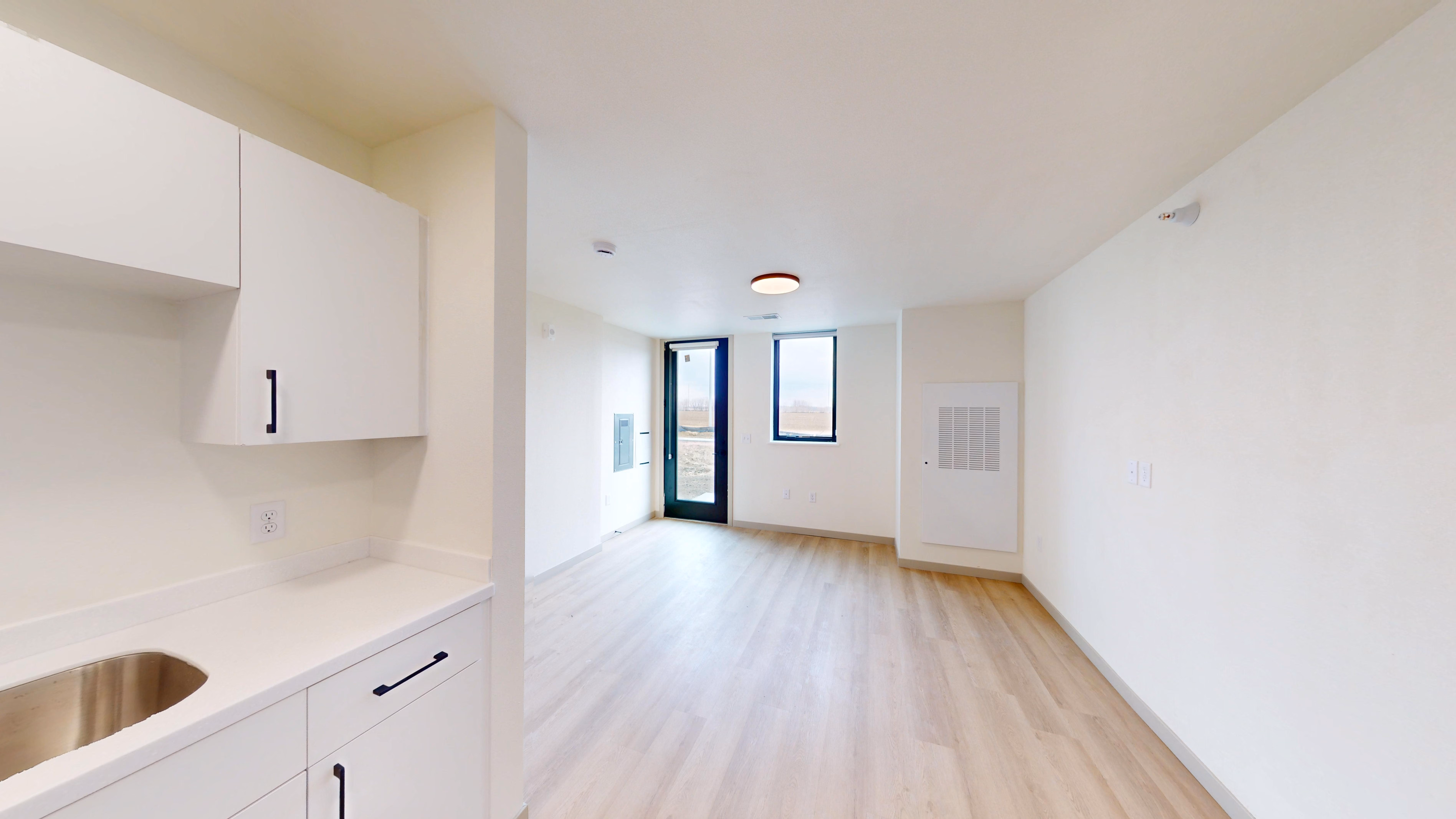 Kitchen in a Foss Fields Ascent apartment in Sioux Falls, SD