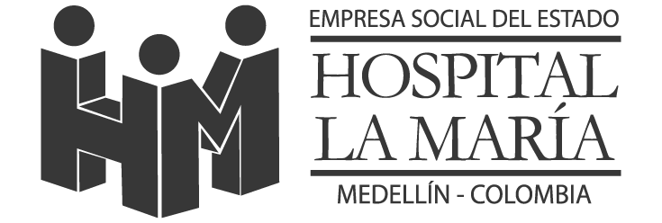 Logo de Hospital La María, empresa social del estado en Medellín, Colombia.