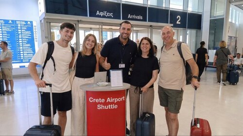 Crete Airport Shuttle clients